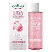 Equilibra Rosa, uealastyczniający różany olejek do ciała z kwasem hialuronowym, 150 ml