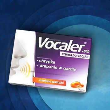 Vocaler PRO, pastylkI do ssania, czarna porzeczka, 30 szt.
