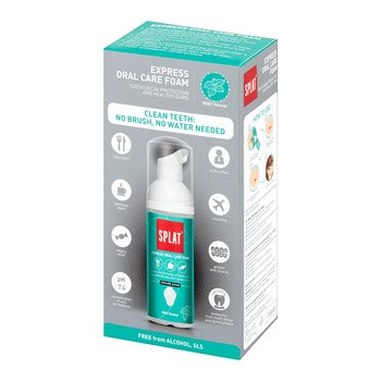 Splat Express Oral Care, pianka do higieny jamy ustnej, 50 ml