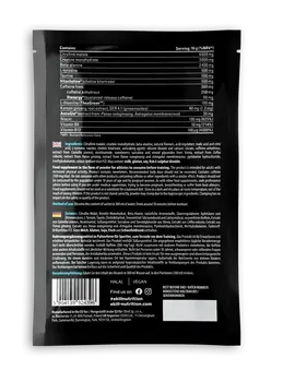 Skill Nutrition Pre-Workout, proszek, smak blue raspberry, 16 g