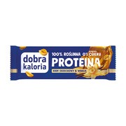 Dobra Kaloria, baton proteinowy krem orzechowy & wanilia, 45 g