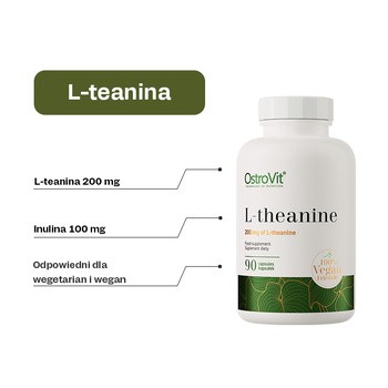 OstroVit L-theanine, kapsułki, 90 szt.