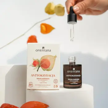 Orientana Ashwagandha, serum-ampułka antyoksydacja, 30 ml