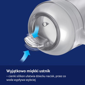 Canpol Lovi, pierwszy kubek z ustnikiem, 6 m+, blue, 150 ml