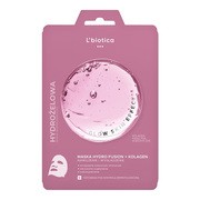 L`Biotica PGA Hydro Fusion + Kolagen, hydrożelowa maska do twarzy z kolagenem, 1 szt.