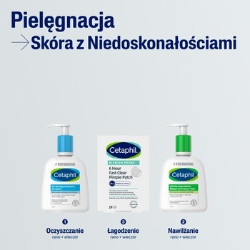 Cetaphil, 6 Hour Fast Clear Pimple Patch, plastry na wypryski, 24 szt.