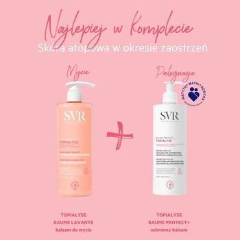 SVR Topialyse Baume Protect+, balsam do skóry atopowej i skłonnej do alergii, 400 ml