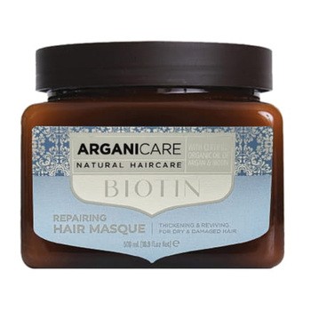 Arganicare Biotin, maska regenerująca do włosów z biotyną, 500 ml