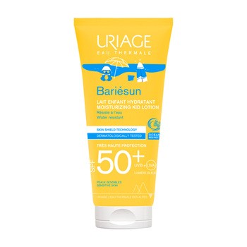 Uriage Bariesun, mleczko nawilżające dla dzieci SPF 50+, 100 ml