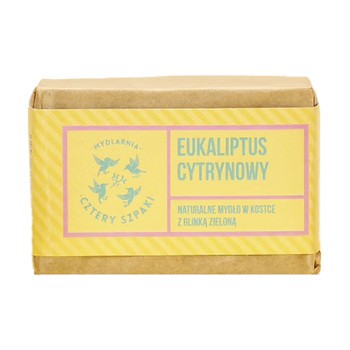 Mydlarnia 4 Szpaki, Eukaliptus Cytrynowy, naturalne mydło w kostce, 110 g