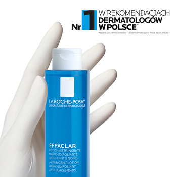La Roche-Posay Effaclar, tonik złuszczający przeciw zaskórnikom, 200 ml