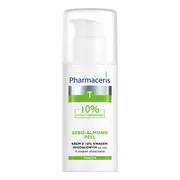Pharmaceris T Sebo-Almond Peel 10%, krem z 10% kwasem migdałowym, na noc, II stopień złuszczania, 50 ml