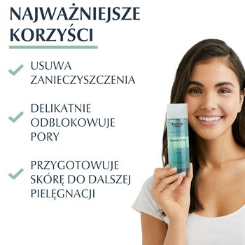 Eucerin DermoPure, tonik do twarzy dla skóry tłustej i trądzikowej, 200 ml