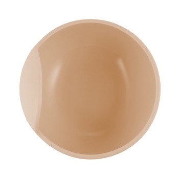 Canpol Babies, miseczka silikonowa z przyssawką, 330 ml, beżowa, 1 szt.