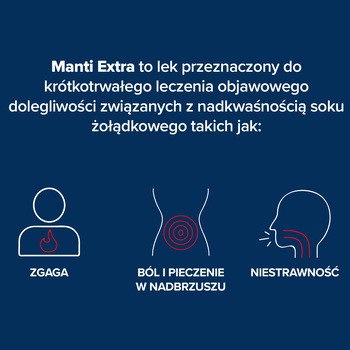 Manti Extra, tabletki do rozgryzania i żucia, 12 szt.
