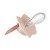 Canpol Babies Gold, smoczek silikonowy Light touch, symetryczny 0-6 m, różowy, 2 szt.