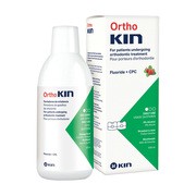 OrthoKIN, płyn do płukania jamy ustnej, truskawkowo-miętowy, 500 ml