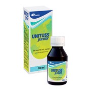 Unituss Junior, 60 mg/10 ml, syrop, 120 ml