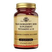 Solgar Tran Dorszowy, kapsułki, 100 szt.