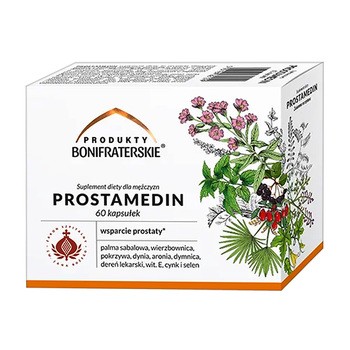 Produkty Bonifraterskie, Prostamedin, kapsułki, 60 szt.