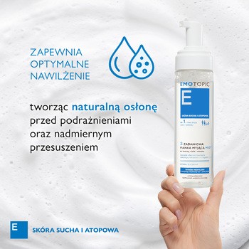 Emotopic Med+, 3-zadaniowa pianka myjąca, 200 ml