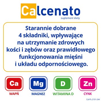 Calcenato, tabletki powlekane, 60 szt.