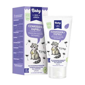 Baby Ecologica Czarodziej kąpieli, magiczny olejek do kąpieli, 150 ml