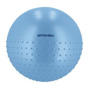 Spokey, Half Fit, piłka gimnastyczna z częścią do masażu, 55 cm, 1 szt.