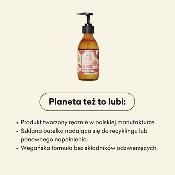 Mydlarnia 4 Szpaki, Miłość, naturalne mydło w płynie, 300 ml