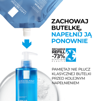 La Roche-Posay, Lipikar Gel Lavant, żel myjąco-kojący, refill, 400 ml