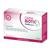 Omni Biotic 10 Flora Plus, saszetki z proszkiem, 14 szt.