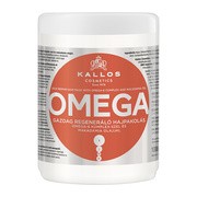 Kallos Kjmn, maska regenerująca do włosów suchych, rozdwojonych i łamliwych, Omega, 1000 ml