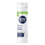 Nivea Men Sensitive, łagodząca pianka do golenia, 200 ml