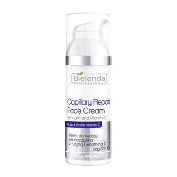 Bielenda Professional, krem na naczynka z rutyną i witaminą C, SPF 15, 50 ml