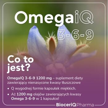 OmegaiQ, kapsułki miękkie, 90 szt.