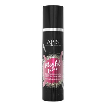 Apis Night Fever, rozświetlająca mgiełka do ciała, 150 ml