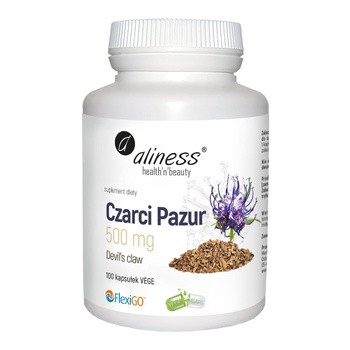 Aliness Czarci Pazur 500 mg, kapsułki, 100 szt.