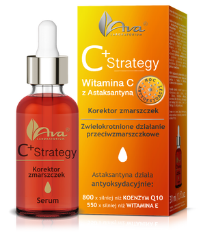 AVA C+ Strategy, Korektor zmarszczek, serum, 30 ml