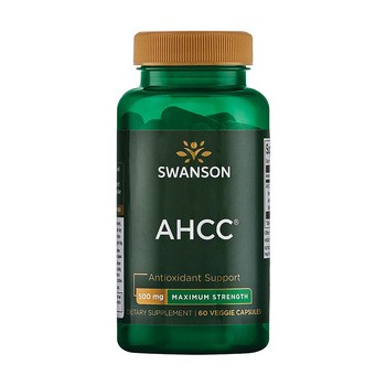 Swanson, AHCC, kapsułki, 60 szt.