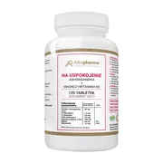 Na Uspokojenie Ashwagandha + Magnez + Witamina B6, tabletki, 120 szt.