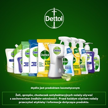 Dettol, antybakteryjne mydło w płynie, ukojenie, pompka, 250 ml