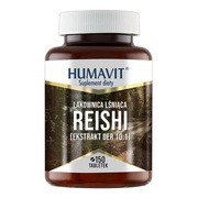 Humavit Reishi Lakownica Lśniąca + Drożdże Piwowarskie, tabletki, 150 szt.