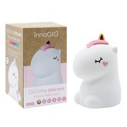 InnoGIO, Silikonowa lampka nocna dla dzieci jednorożec, GIOlittle Unicorn GIO-142, 1 szt.