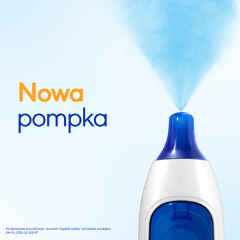 Otrivin dla dzieci, 0,5mg/ml, aerozol do nosa, 10 ml, pompka z boku