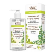 Green Pharmacy, normalizujący żel do higieny intymnej, kora dębu i drzewo herbaciane, 300 ml