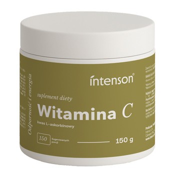 Intenson, Witamina C, proszek, 150 g