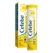Cetebe Witamina C 1000+Acerola+B-complex, tabletki musujące, smak cytrynowy, 20 szt.
