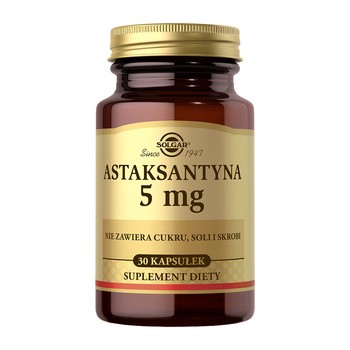 Solgar Astaksantyna 5 mg, kapsułki, 30 szt.