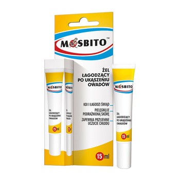 Mosbito, żel łagodzący po ukąszeniach owadów, 15 ml