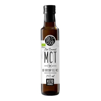 Diet-Food, Bio olej kokosowy MCT, 250 ml